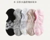 Spring and summer socks, women's silk stockings, thin women's glass stockings, polka dot shallow mouth invisible women's socks wholesale manufacturer details Picture